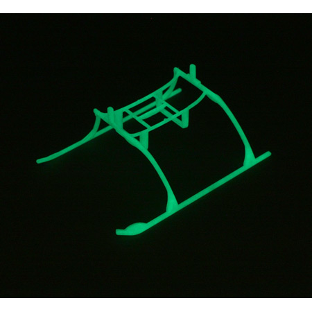 BLADE MCX â€“ Tren aterizare (skid) Glow-in-the-dark